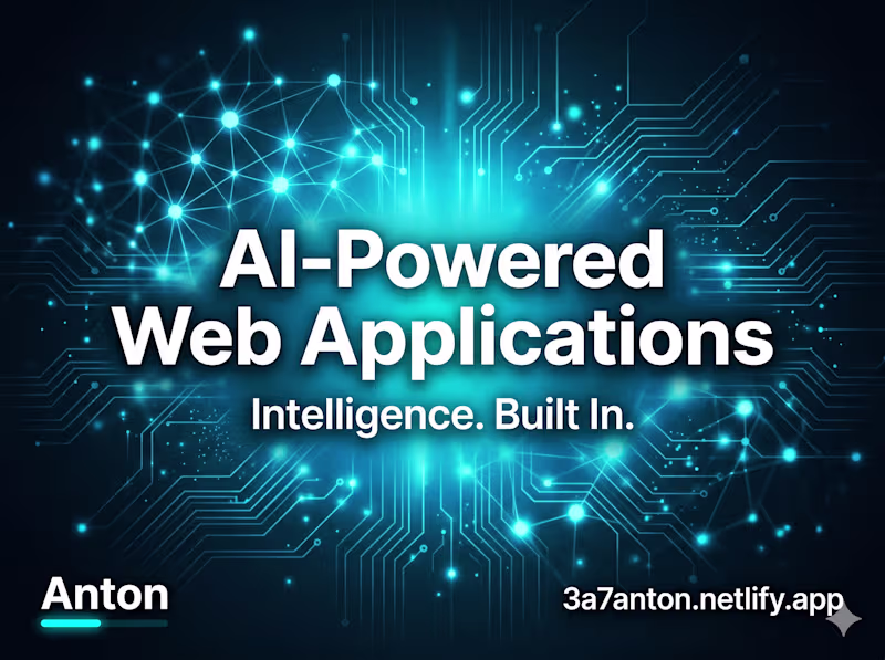 Cover image for AI-Powered Web App Development