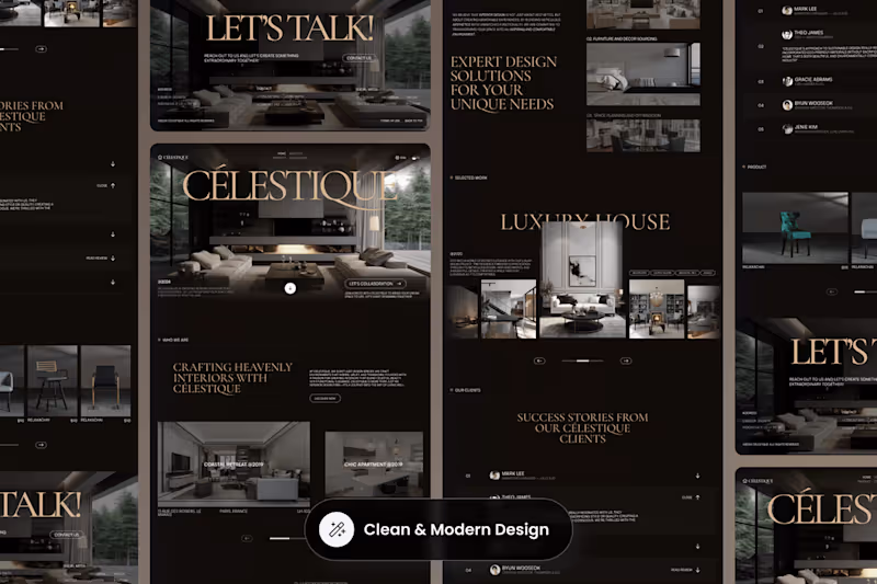 Cover image for Luxury UI/UX Design for Modern Brands