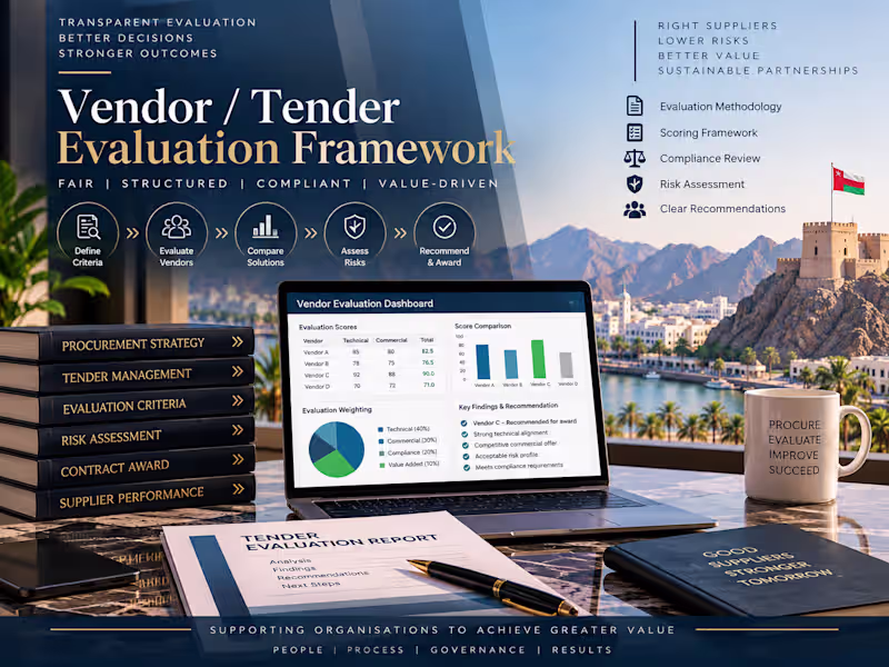 Cover image for Vendor / Tender Evaluation Framework
Developed