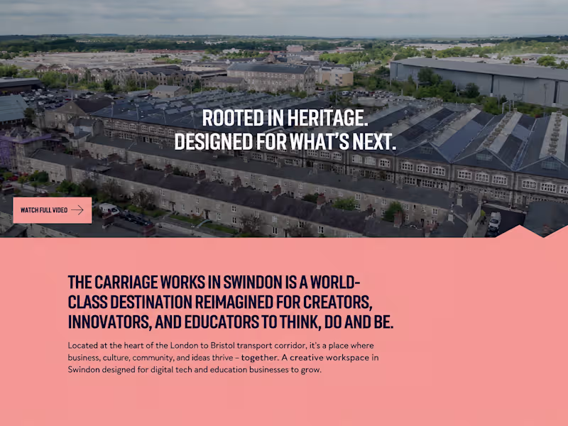 Cover image for Carriage Works Digital Platform Development