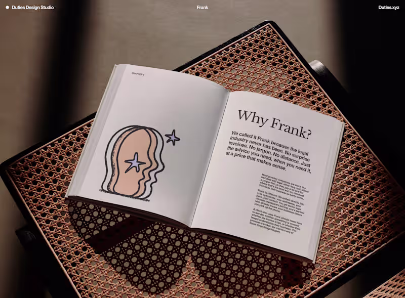 Cover image for Frank Legal