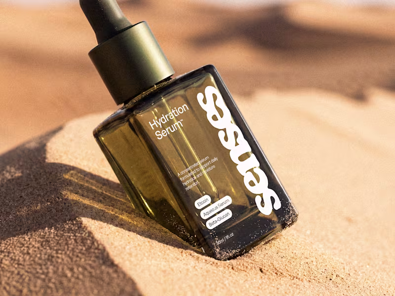 Cover image for An early taste of Senses, a skincare identity built around t...