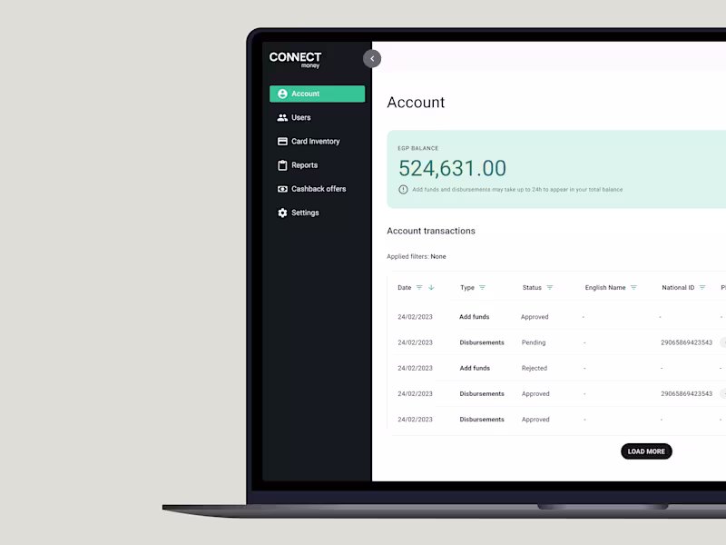 Cover image for Connect Money - SaaS & Web App