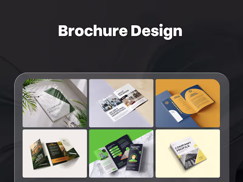 Cover image for Brochure Design