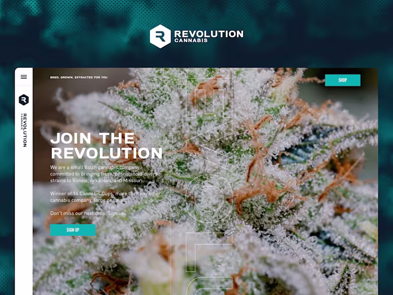 Cover image for Rev Cannabis - Bred, grown, extracted for you
