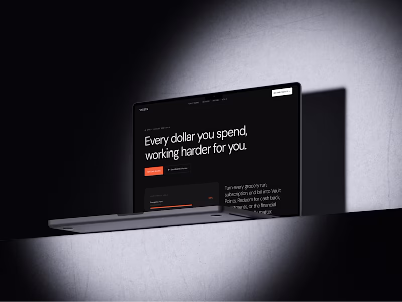 Cover image for VAULTA is a personal finance