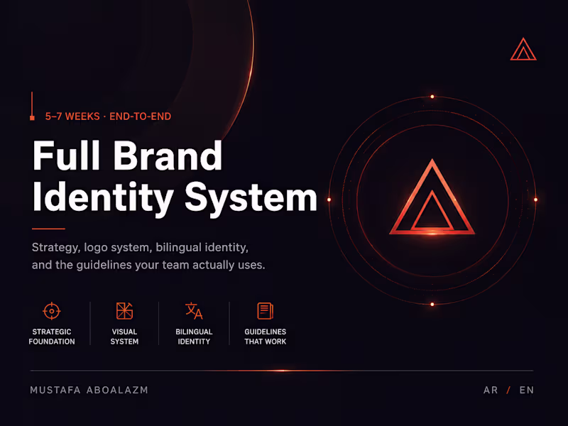 Cover image for Full Brand Identity System