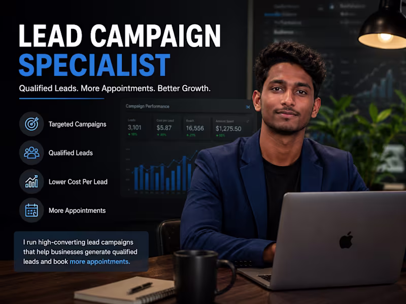Cover image for Lead Generation Campaigns for Qualified Appointments