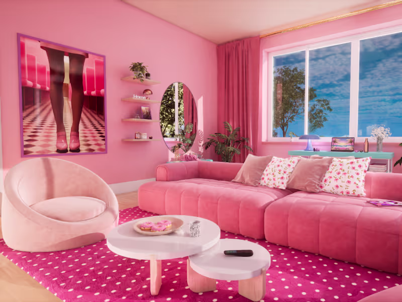 Cover image for Themed Barbie Dream House