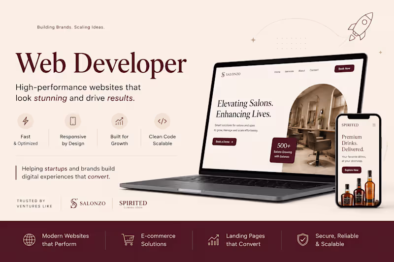 Cover image for Web Developer
