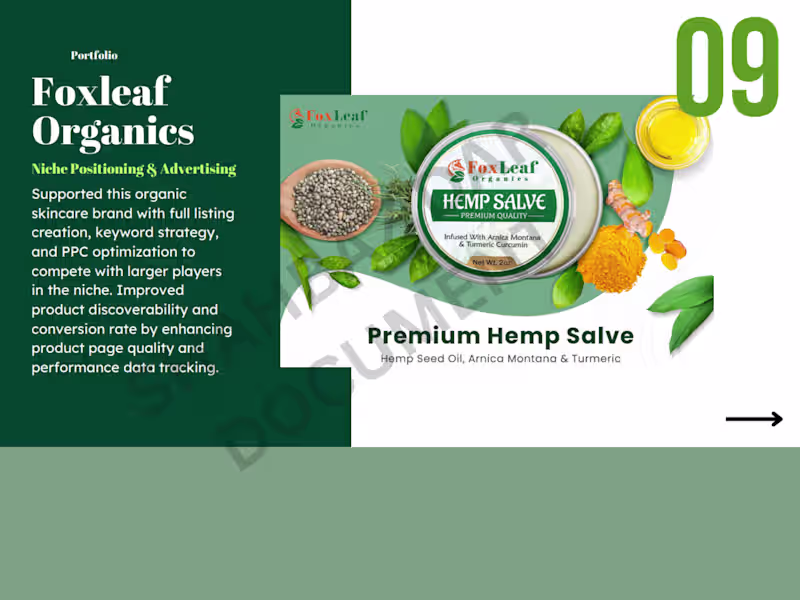 Cover image for Developed SEO-focused listings, keyword strategies,