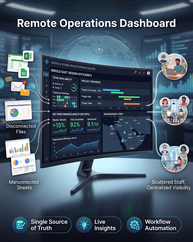 Cover image for Transform Remote Team Management with Custom Dashboards