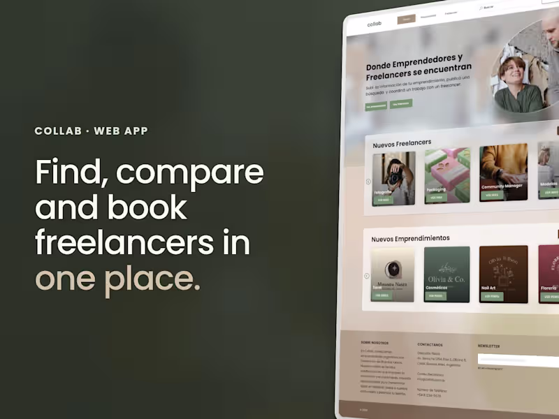 Cover image for Collab | End-to-End Product Design Case Study