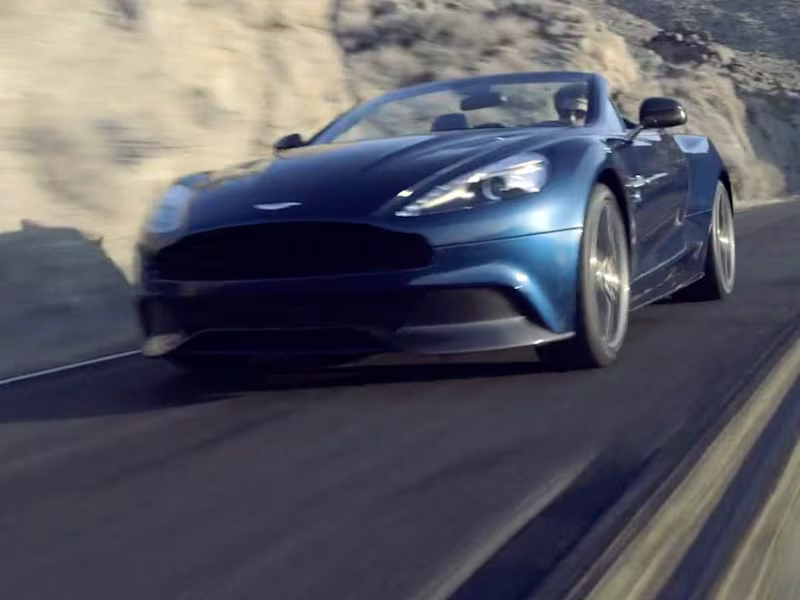 Cover image for Aston Martin Vanquish Volante official trailer - YouTube