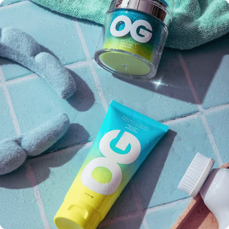 Cover image for Original Glow Skincare  Brand & Website Redesign