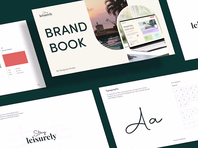 Cover image for Stay Leisurely: Brand Book &