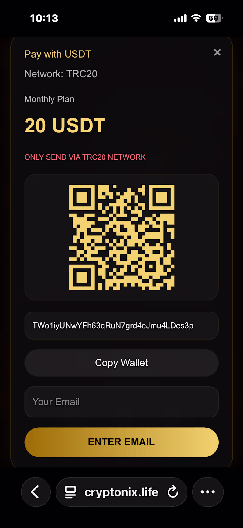 Cover image for Integrated a crypto payment flow