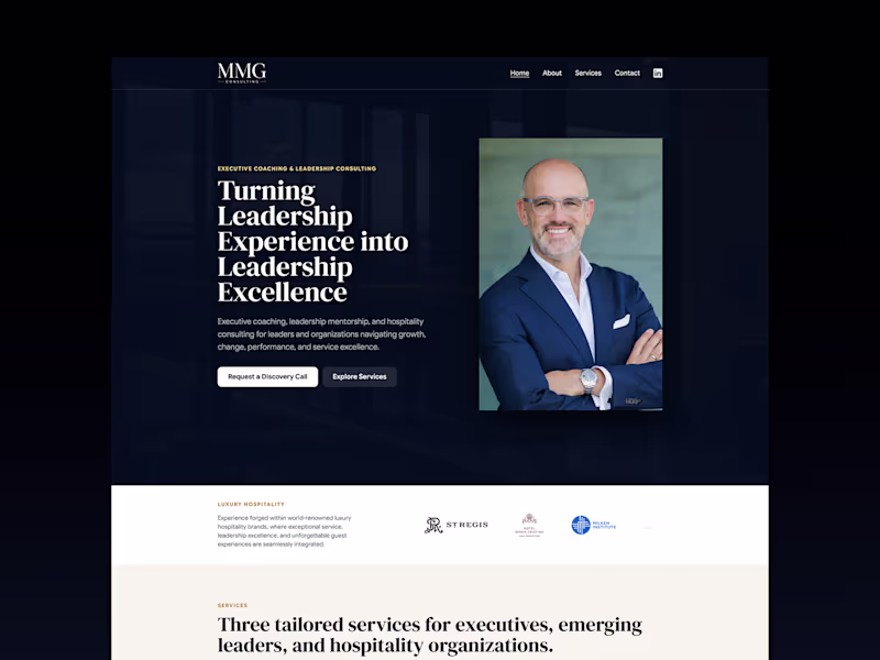 Cover image for Webflow Landing Page Design and Build