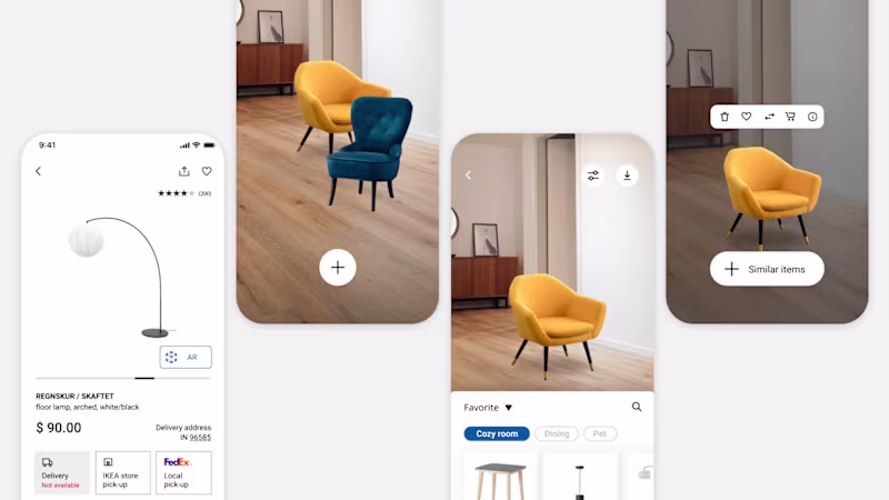 Cover image for IKEA 3D shopping experience