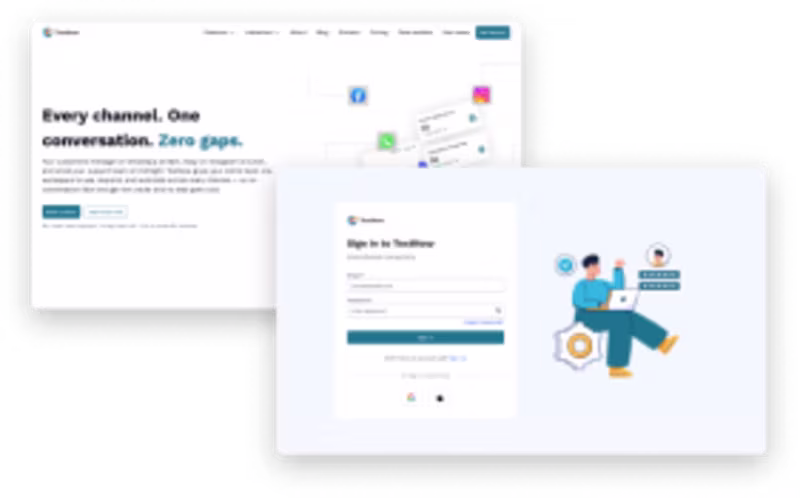 Cover image for TextNow is an omnichannel customer