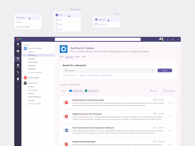 Cover image for Enterprise Search Tool Integration in MS Teams