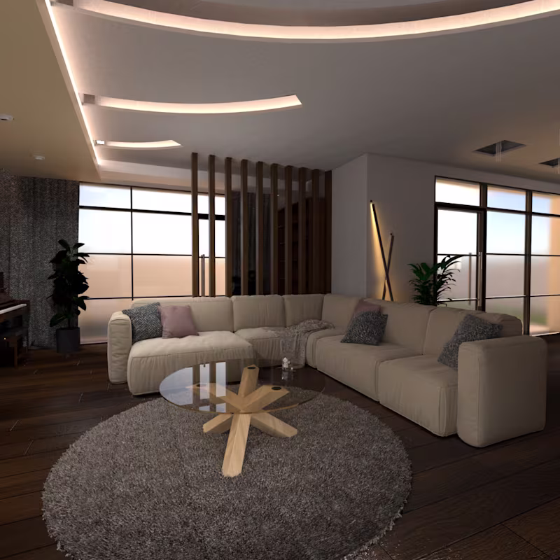Cover image for Contemporary living room Design 
