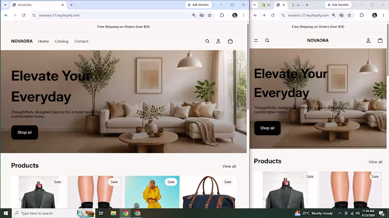 Cover image for NOVAORA – Modern E-Commerce Shopify