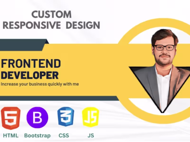 Cover image for Custom Website Development for Small Business