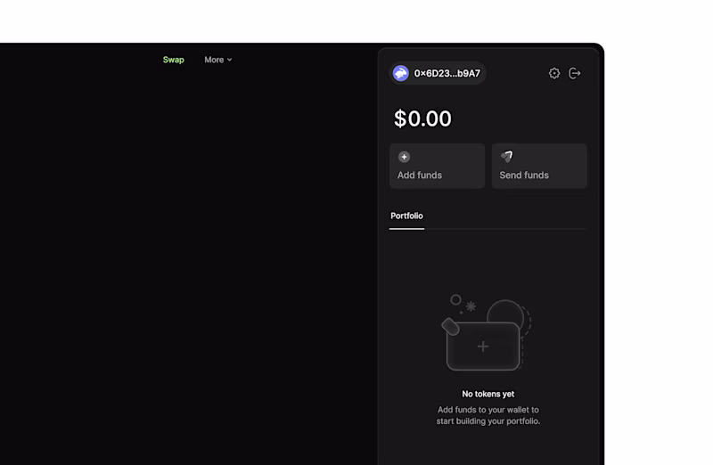 Cover image for Wallet sidebar empty state