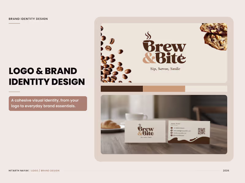 Cover image for Logo & Brand Identity Design with Stationery