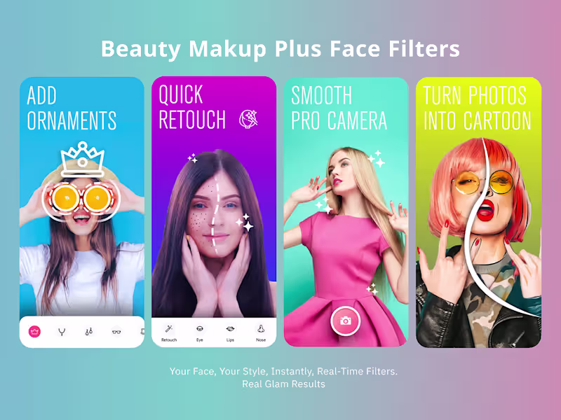 Cover image for Beauty Editor Selfie Camera Development