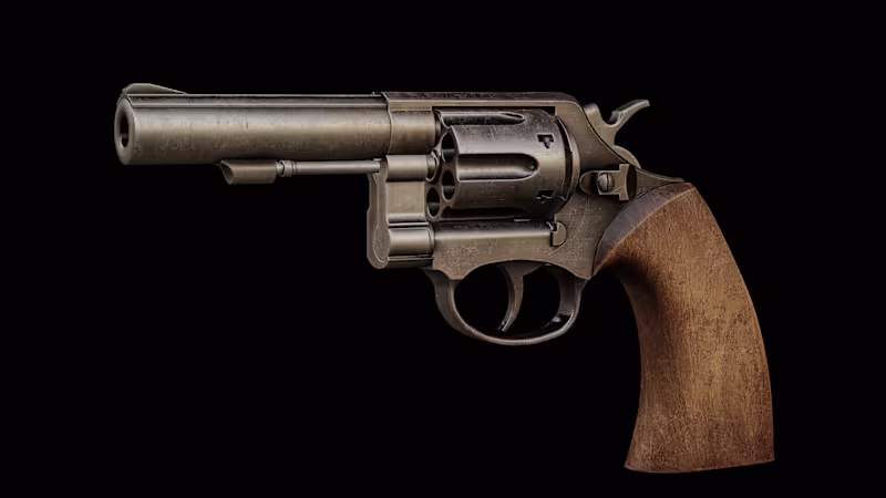 Cover image for Revolver 3D Model