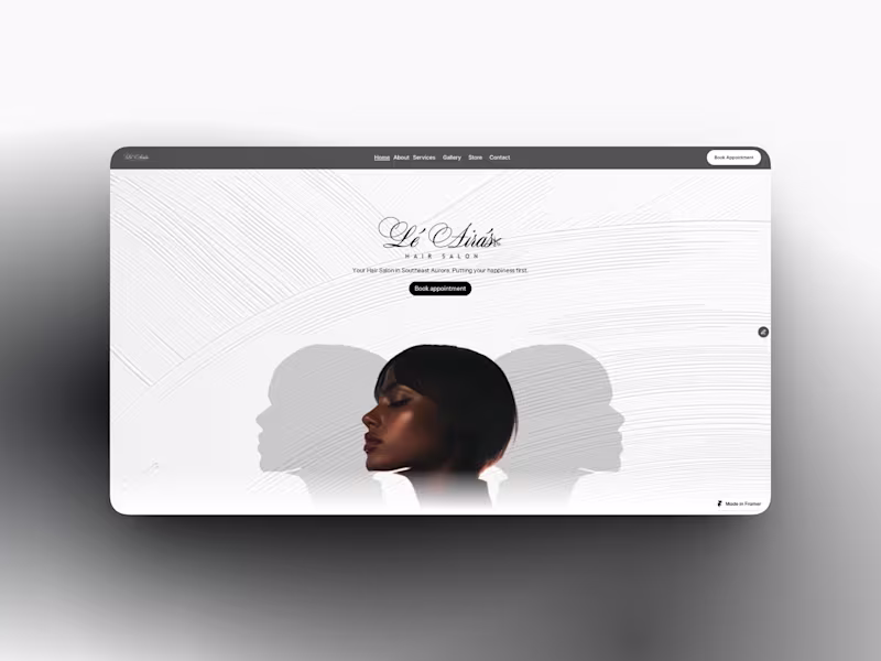 Cover image for Le'Airas is a premium hair