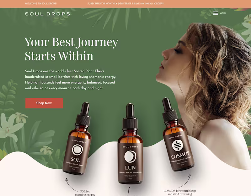 Cover image for Landing page design