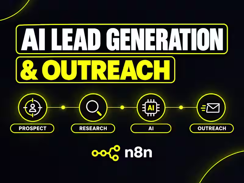Cover image for AI Lead Generation & Outreach Automation