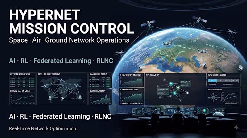 Cover image for HYPERNET Mission Control — Space–Air–Ground