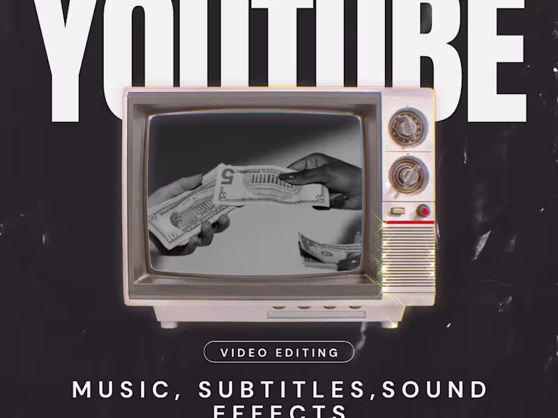 Cover image for VIDEO EDITING FOR YOUTUBE