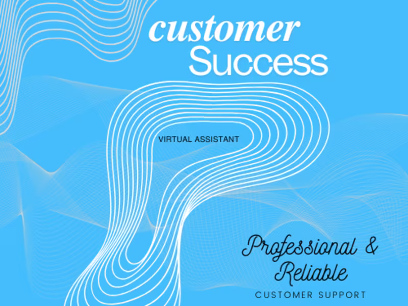 Cover image for Virtual Assistant, Customer Support & Data Entry Services