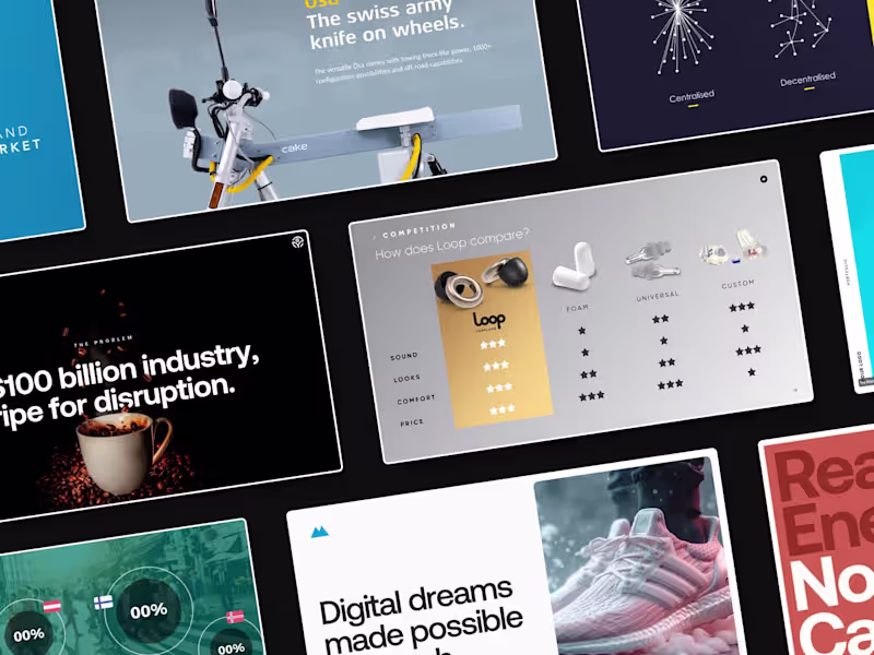 Cover image for Pitch Deck (design only)