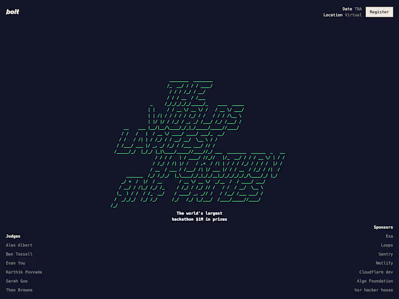 Cover image for Vibe coded landing page for