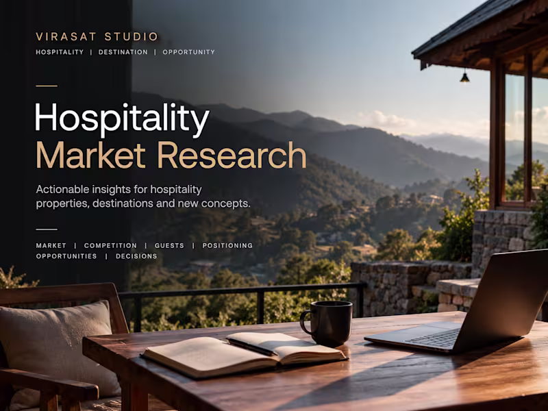 Cover image for Hospitality Market Research