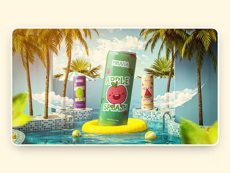 Cover image for Fruvia - Brand Identity Design 
