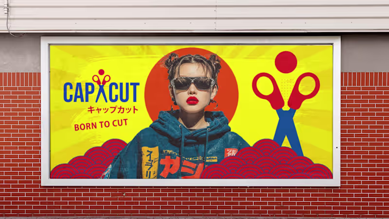 Cover image for CapCut reimagined as a Tokyo