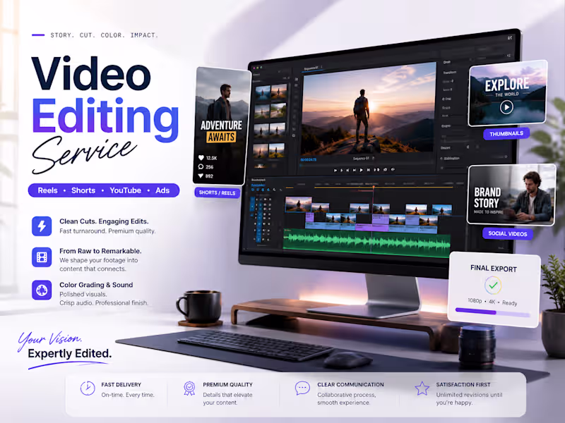 Cover image for Video Editing Service