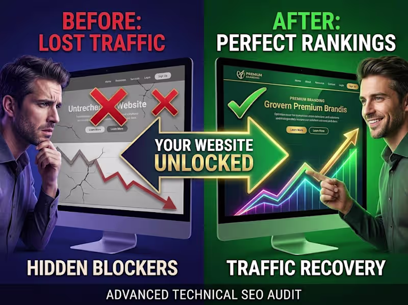 Cover image for Advanced Technical SEO Audit & GSC Indexing Error Resolution