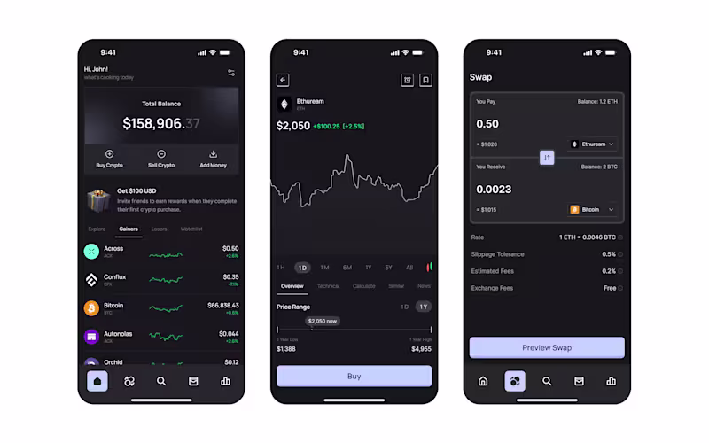 Cover image for Crypto App