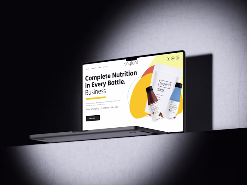 Cover image for Website design 