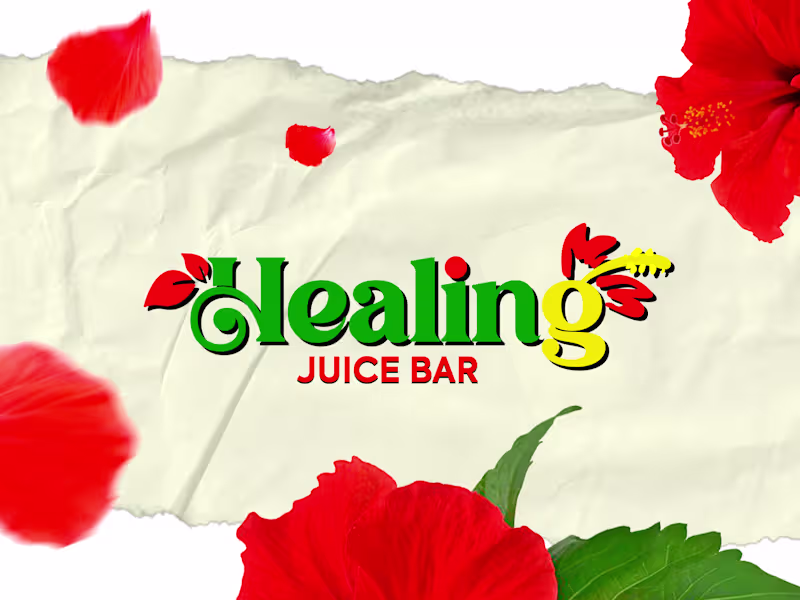 Cover image for HealingJuiceBar - Logo, Branding & SocialMedia Design