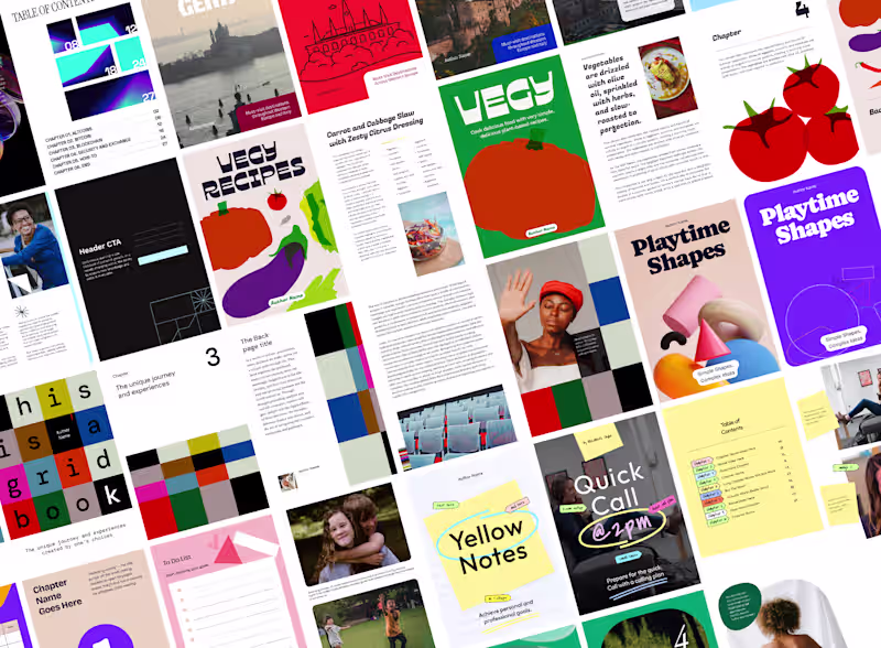 Cover image for eBook templates