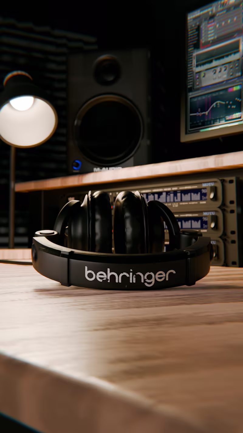 Cover image for Headphones Render | 3D Visualization